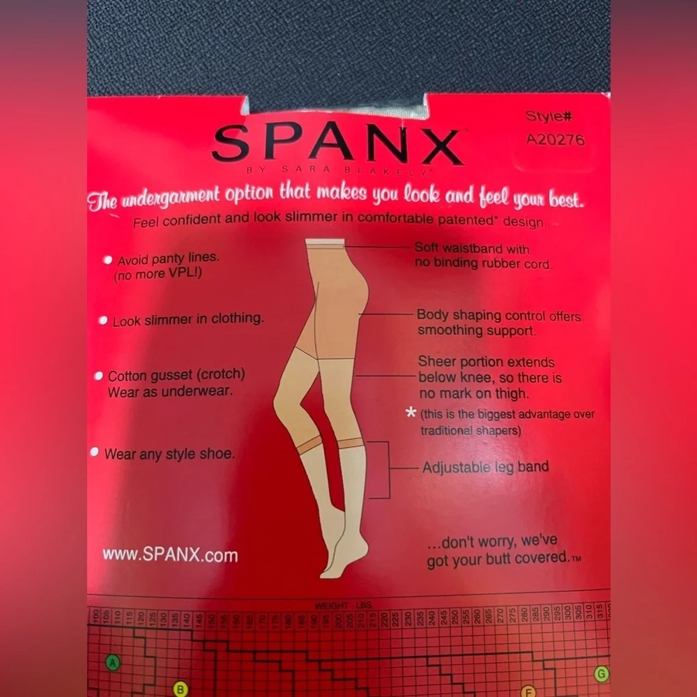 Spanx Footless Bodyshaping Medium Control Pantyhose Nude